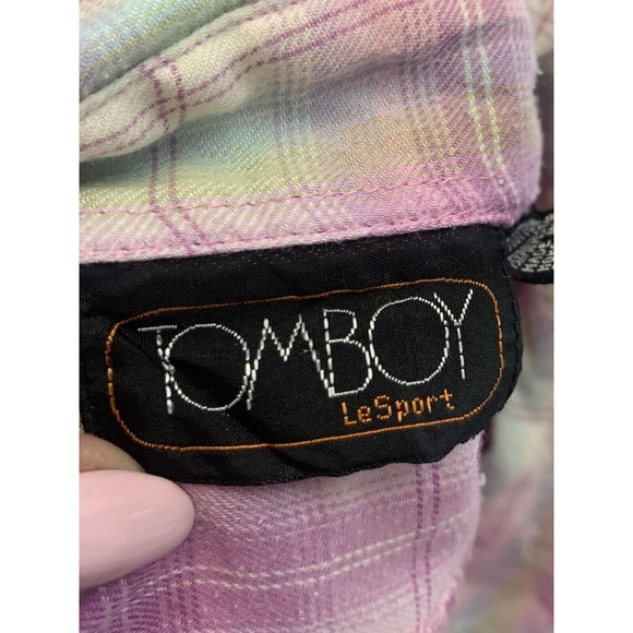 Tomboy LeSport Button  Down Shirt Size M - Picture 4 of 4